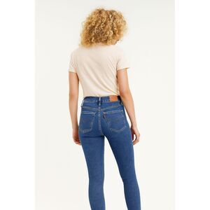 Levi 721 High Rise Skinny Jeans Womens Blue Stretchy Levis PREMIUM Bottoms 26